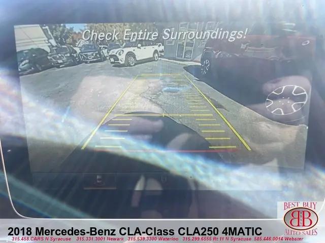 2018 Mercedes-Benz CLA 4MATIC