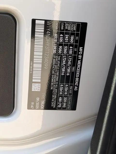 2026 Mercedes-Benz Sprinter 2500 High Roof 4-Cyl Diesel HO