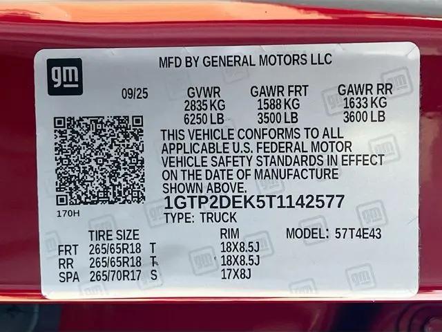 2026 GMC Canyon AT4, 4WD