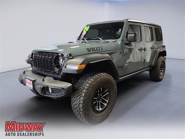2024 Jeep Wrangler 4-Door Willys 4x4 2024 Jeep Wrangler 4-Door Willys 4x4