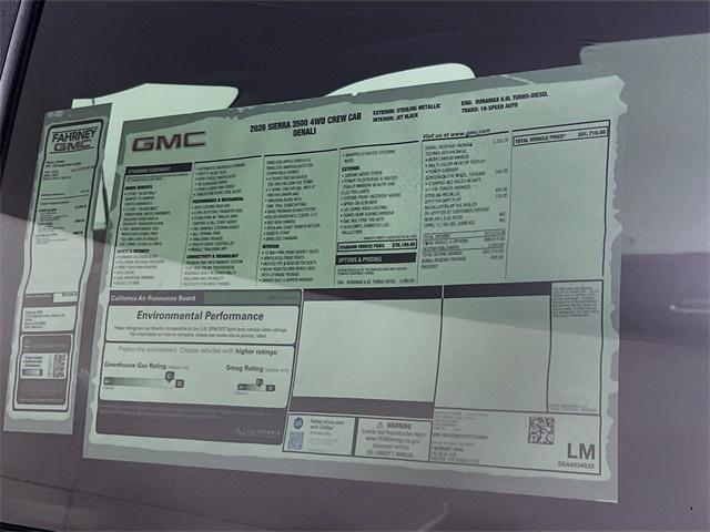 2026 GMC Sierra 3500HD Denali