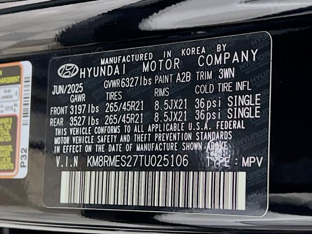 2026 Hyundai Palisade Calligraphy