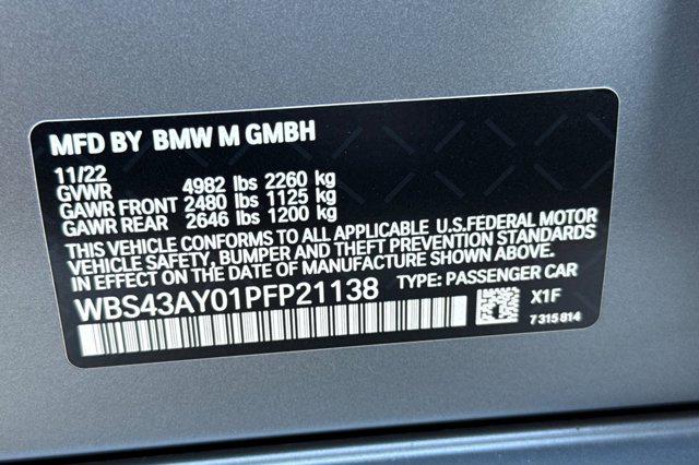 2023 BMW M3 Competition xDrive Sedan