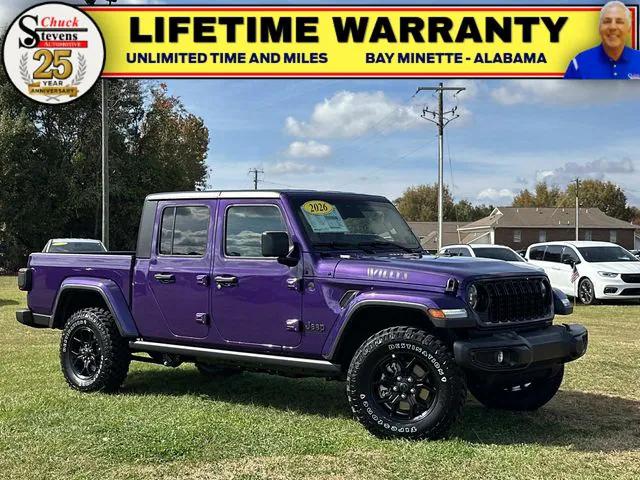 2026 Jeep Gladiator GLADIATOR WILLYS 4X4