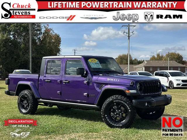 2026 Jeep Gladiator GLADIATOR WILLYS 4X4