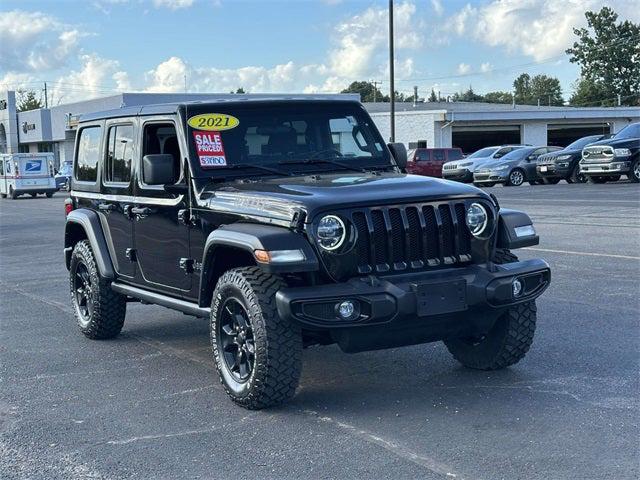 2021 Jeep Wrangler Unlimited Willys 4x4 2021 Jeep Wrangler Unlimited Willys 4x4