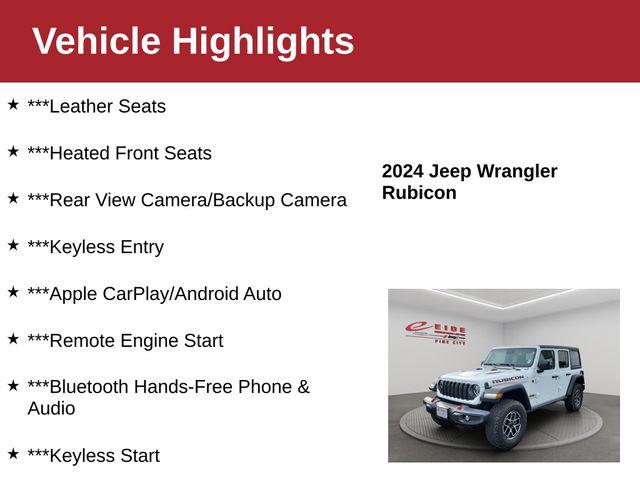 2024 Jeep Wrangler 4-Door Rubicon 4x4