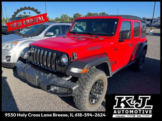 2022 Jeep Wrangler Unlimited Willys Sport 4x4 2022 Jeep Wrangler Unlimited Willys Sport 4x4
