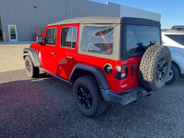 2022 Jeep Wrangler Unlimited Willys Sport 4x4 2022 Jeep Wrangler Unlimited Willys Sport 4x4