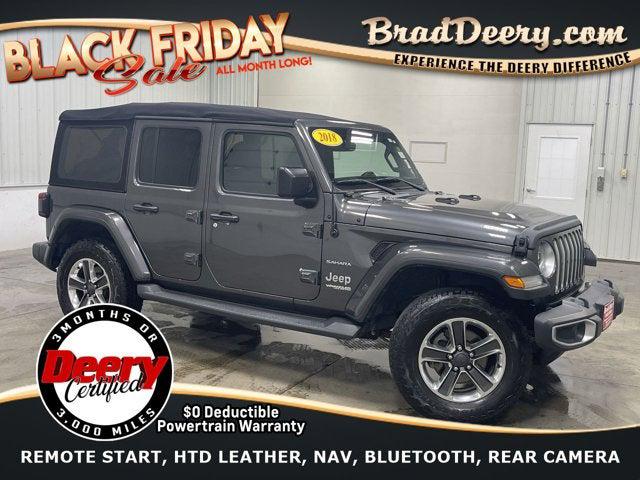 2018 Jeep Wrangler Unlimited Sahara 4x4 2018 Jeep Wrangler Unlimited Sahara 4x4