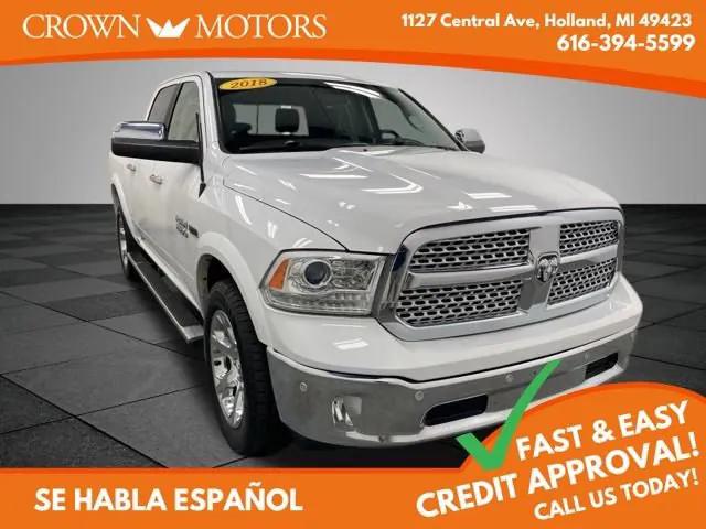 2018 RAM 1500 Laramie Crew Cab 4x4 57 Box
