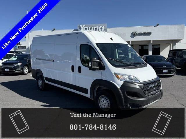 2025 RAM ProMaster 2500 Cargo Van Tradesman High Roof 159 WB w/Pass Seat