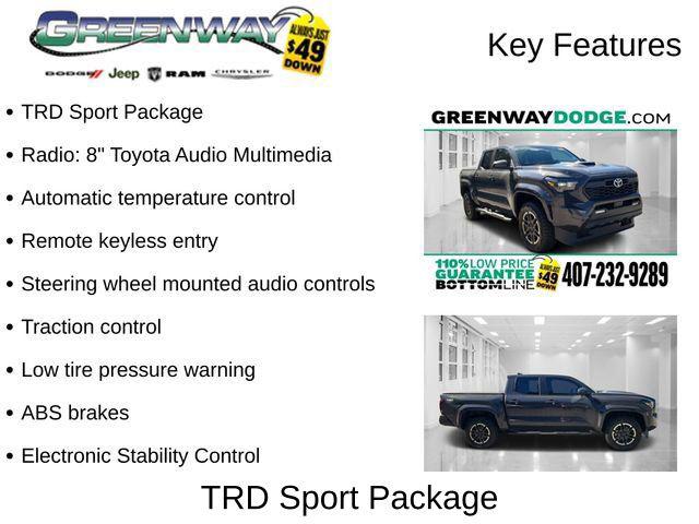 2024 Toyota Tacoma TRD Sport 2WD 2024 Toyota Tacoma TRD Sport 2WD