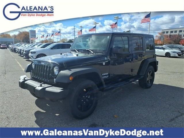 2017 Jeep Wrangler Unlimited Sport 4x4 2017 Jeep Wrangler Unlimited Sport 4x4