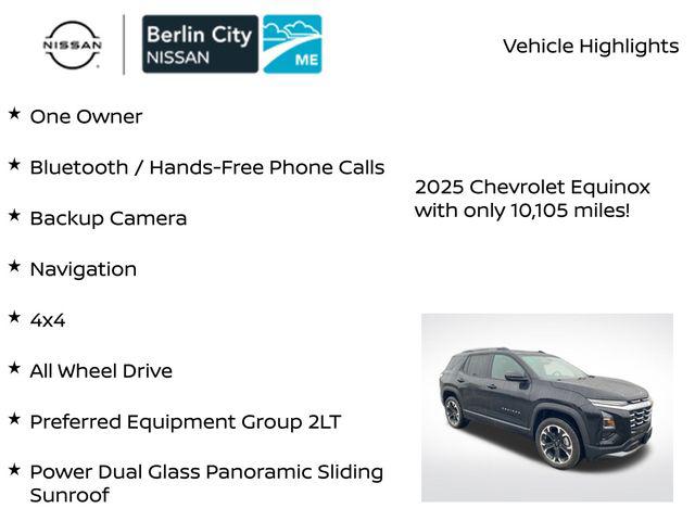 2025 Chevrolet Equinox AWD LT
