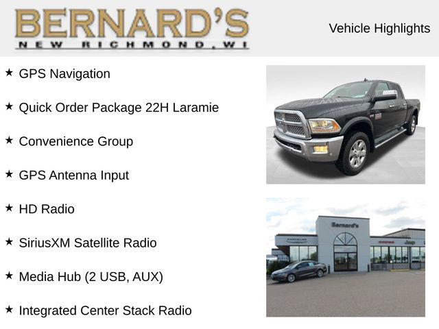2018 RAM 2500 Laramie Crew Cab 4x4 64 Box 2018 RAM 2500 Laramie Crew Cab 4x4 64 Box