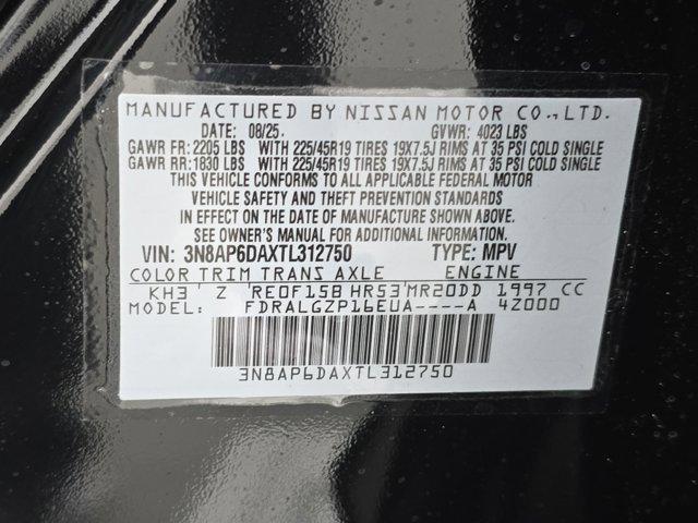 2026 Nissan Kicks SR