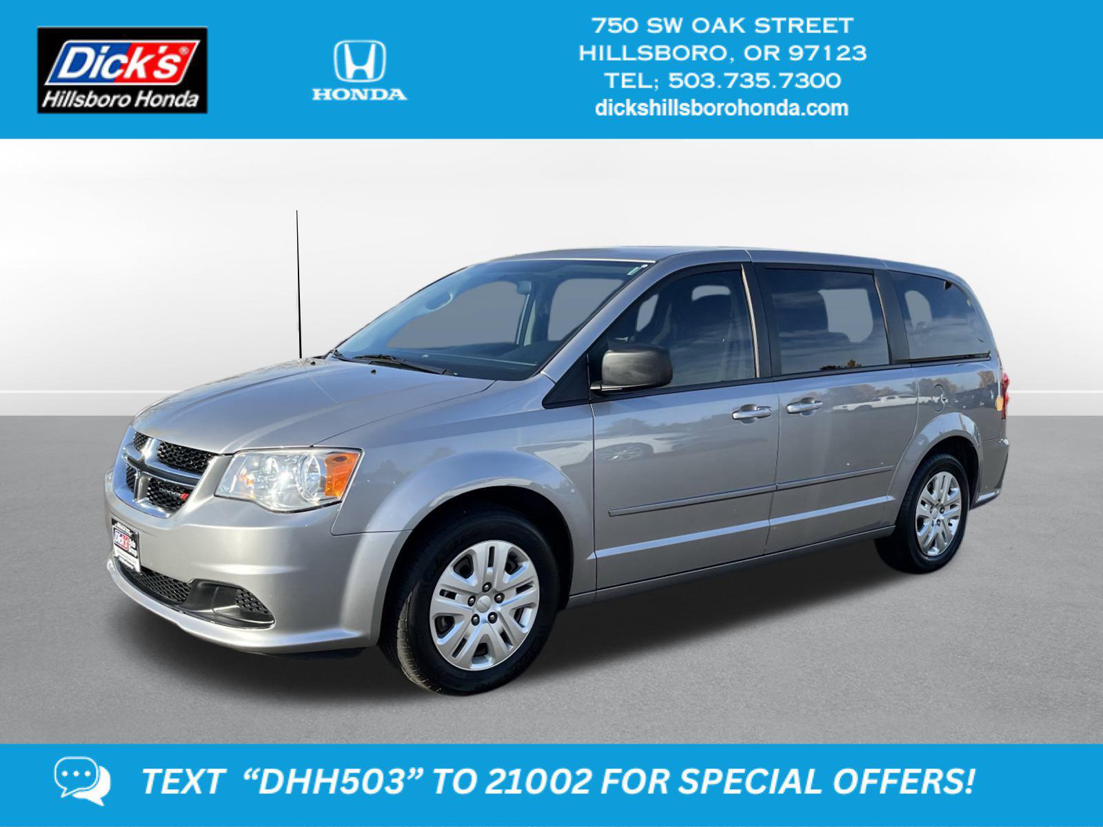 2017 Dodge Grand Caravan SE