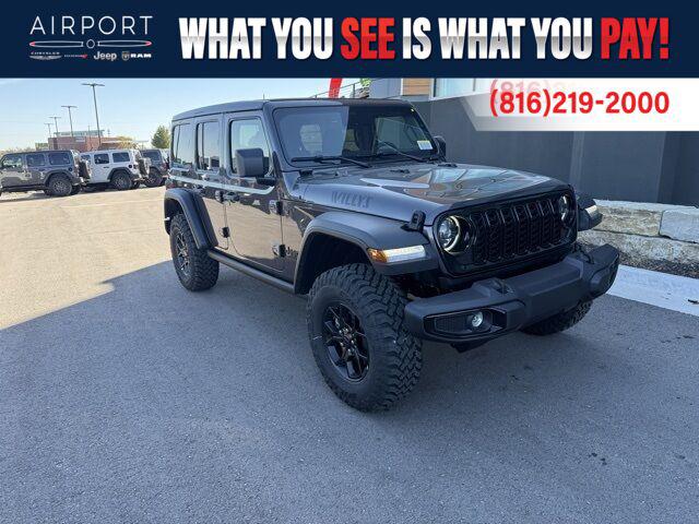 2026 Jeep Wrangler WRANGLER 4-DOOR WILLYS 2026 Jeep Wrangler WRANGLER 4-DOOR WILLYS
