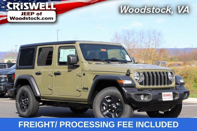 2026 Jeep Wrangler WRANGLER 4-DOOR SPORT 2026 Jeep Wrangler WRANGLER 4-DOOR SPORT