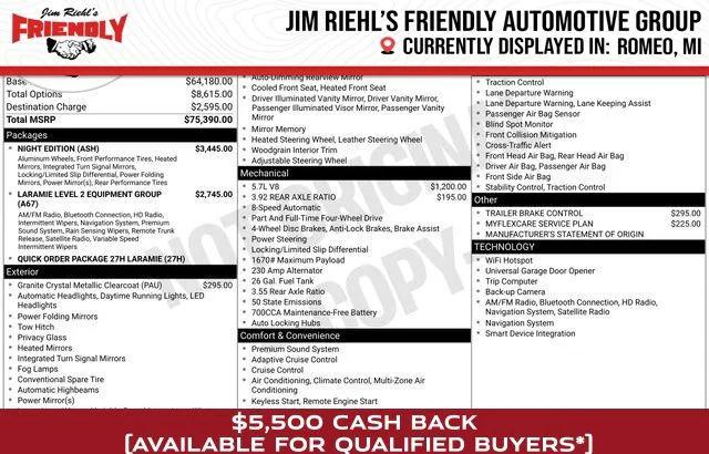 2026 RAM Ram 1500 RAM 1500 LARAMIE CREW CAB 4X4 57 BOX 2026 RAM Ram 1500 RAM 1500 LARAMIE CREW CAB 4X4 57 BOX