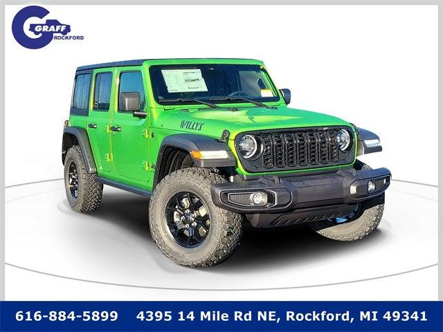 2026 Jeep Wrangler WRANGLER 4-DOOR WILLYS 2026 Jeep Wrangler WRANGLER 4-DOOR WILLYS
