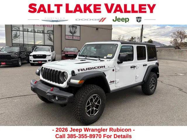 2026 Jeep Wrangler WRANGLER 4-DOOR RUBICON 2026 Jeep Wrangler WRANGLER 4-DOOR RUBICON