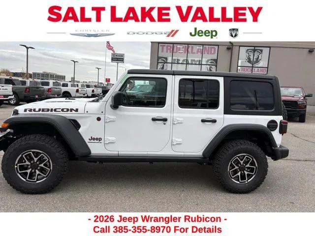 2026 Jeep Wrangler WRANGLER 4-DOOR RUBICON 2026 Jeep Wrangler WRANGLER 4-DOOR RUBICON