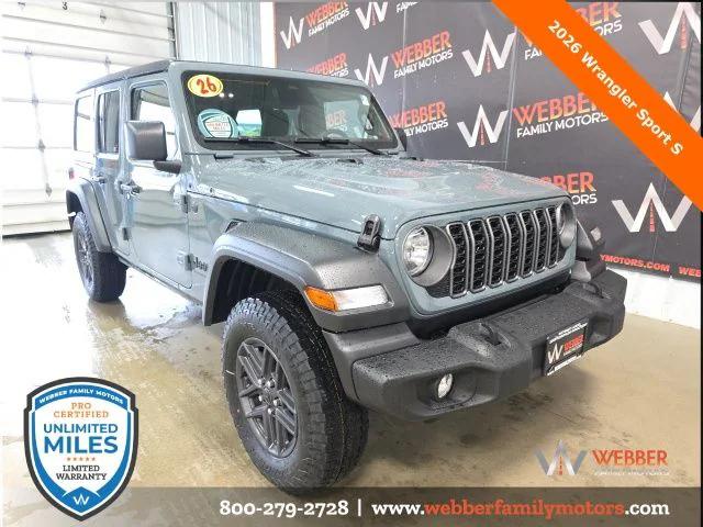 2026 Jeep Wrangler WRANGLER 4-DOOR SPORT S