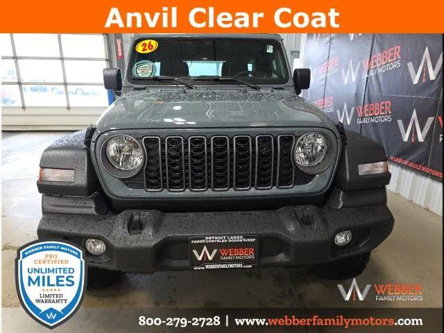 2026 Jeep Wrangler WRANGLER 4-DOOR SPORT S