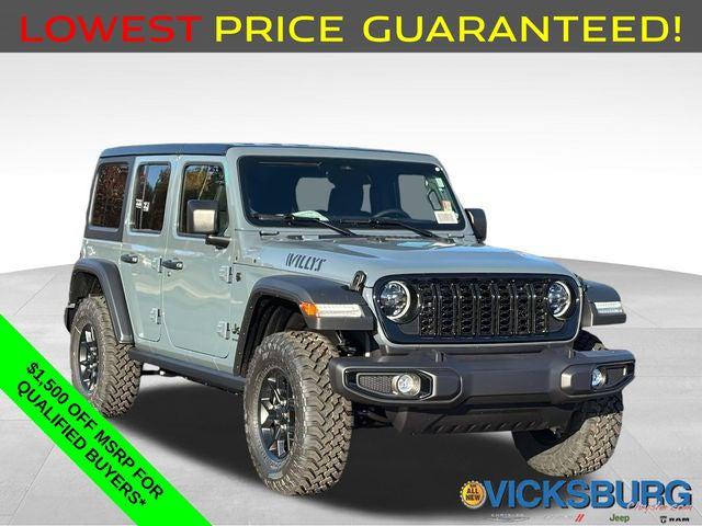 2026 Jeep Wrangler WRANGLER 4-DOOR WILLYS 2026 Jeep Wrangler WRANGLER 4-DOOR WILLYS