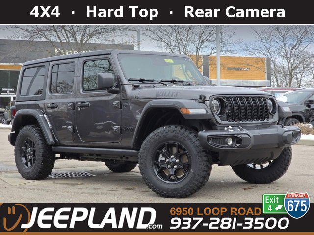 2026 Jeep Wrangler WRANGLER 4-DOOR WILLYS 2026 Jeep Wrangler WRANGLER 4-DOOR WILLYS