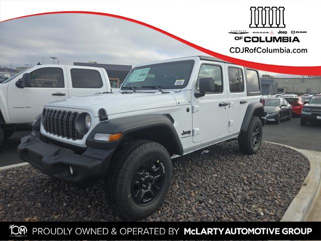 2026 Jeep Wrangler WRANGLER 4-DOOR SPORT 2026 Jeep Wrangler WRANGLER 4-DOOR SPORT