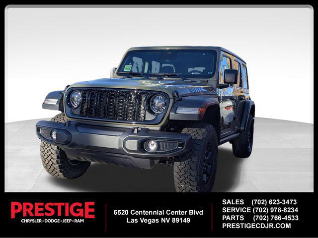 2026 Jeep Wrangler WRANGLER 4-DOOR WILLYS 2026 Jeep Wrangler WRANGLER 4-DOOR WILLYS