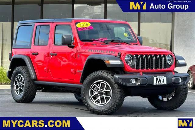 2026 Jeep Wrangler WRANGLER 4-DOOR RUBICON 2026 Jeep Wrangler WRANGLER 4-DOOR RUBICON