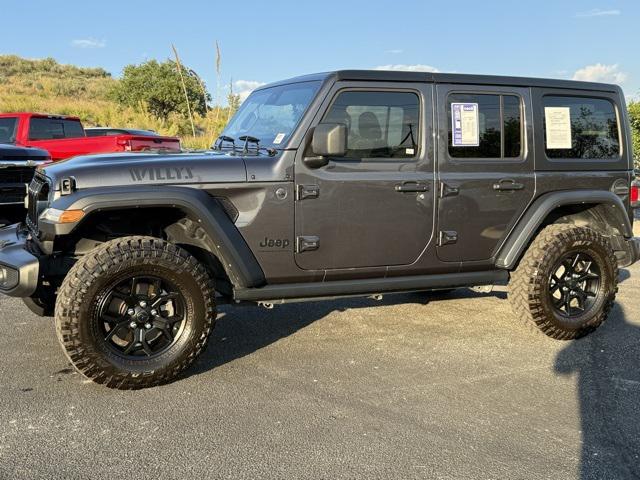 2024 Jeep Wrangler 4-Door Willys 4x4 2024 Jeep Wrangler 4-Door Willys 4x4