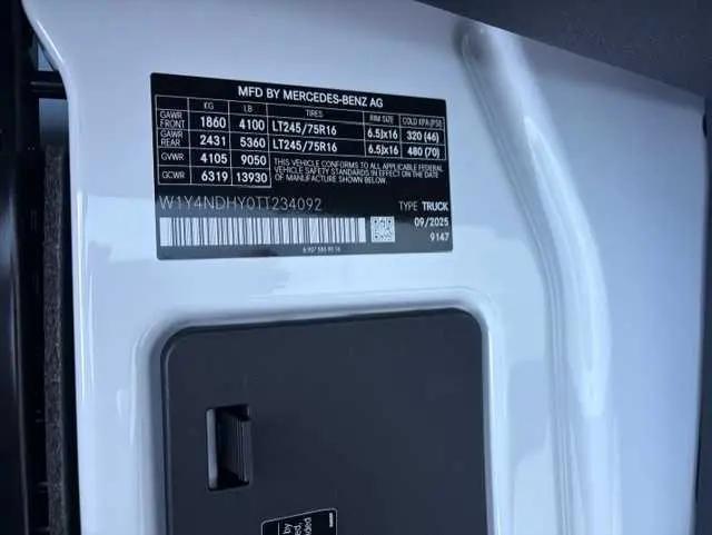 2026 Mercedes-Benz Sprinter 2500 High Roof 4-Cyl Diesel HO