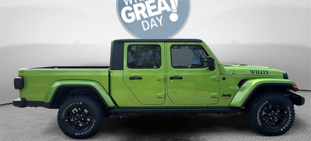 2025 Jeep Gladiator GLADIATOR WILLYS 4X4 2025 Jeep Gladiator GLADIATOR WILLYS 4X4