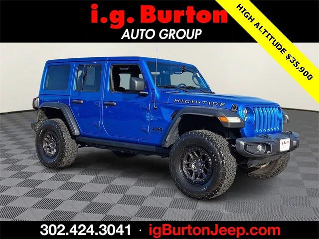 2022 Jeep Wrangler Unlimited High Tide 4x4 2022 Jeep Wrangler Unlimited High Tide 4x4