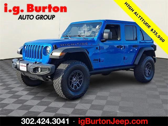 2022 Jeep Wrangler Unlimited High Tide 4x4 2022 Jeep Wrangler Unlimited High Tide 4x4