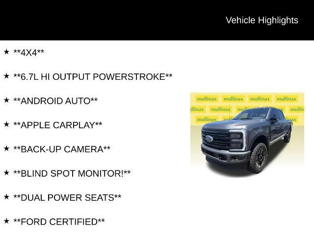 2025 Ford F-250 Platinum