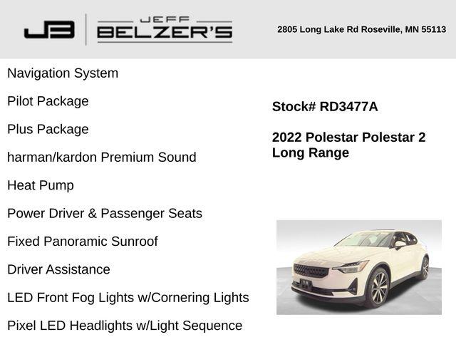 2022 Polestar 2 Long Range Dual Motor