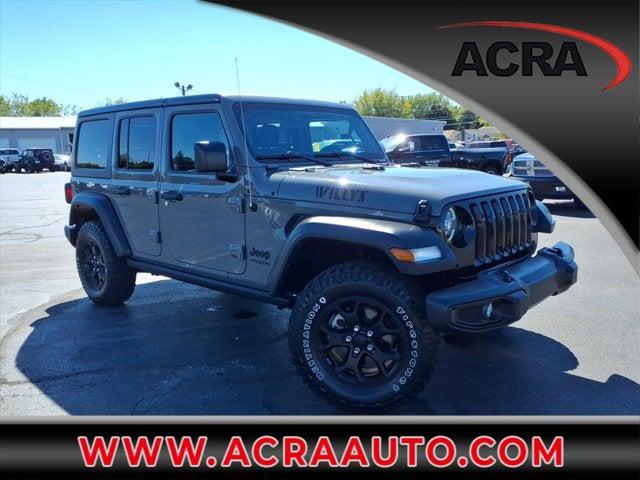 2022 Jeep Wrangler Unlimited Willys 4x4 2022 Jeep Wrangler Unlimited Willys 4x4