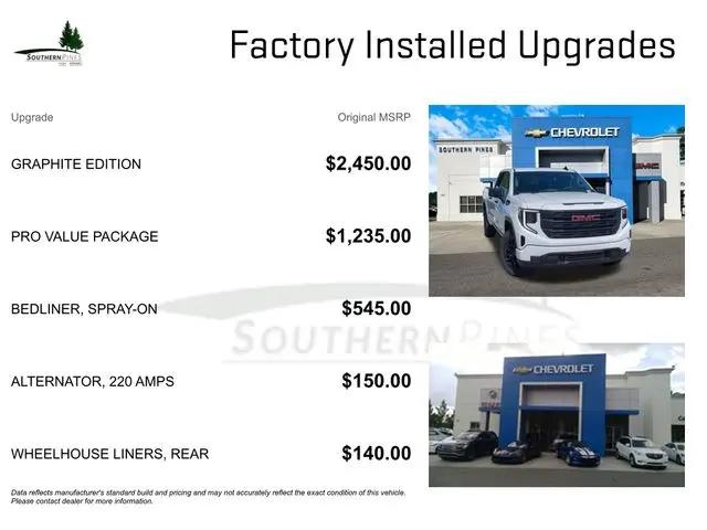 2026 GMC Sierra 1500 Crew Cab, Standard Bed, Pro, 4WD