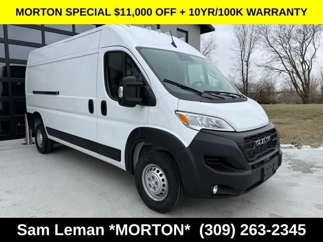 2026 Ram ProMaster 2500 Cargo Van Tradesman High Roof 159" WB w/Pass Seat for sale in Morton, IL
