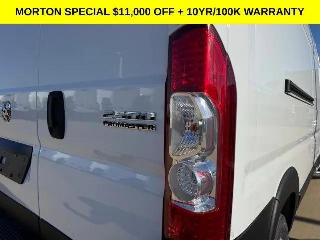 2026 Ram ProMaster 2500 Cargo Van SLT High Roof 159" WB