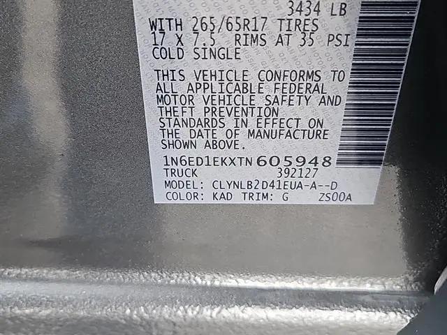 2026 Nissan Frontier Crew Cab SV 4x4