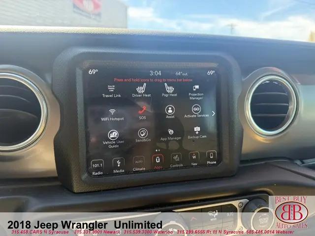 2018 Jeep Wrangler Unlimited Rubicon 4x4