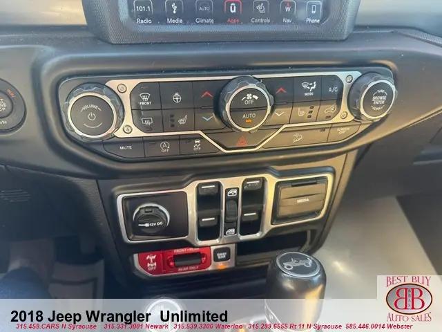 2018 Jeep Wrangler Unlimited Rubicon 4x4