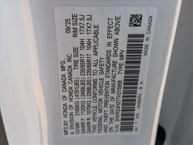 2026 Honda CR-V LX 2WD